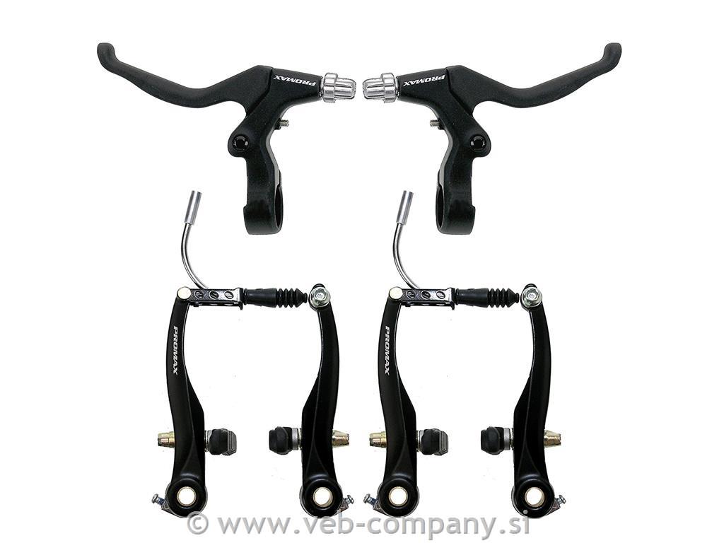 Zavore PROMAX V-Brake Set Alloy Black