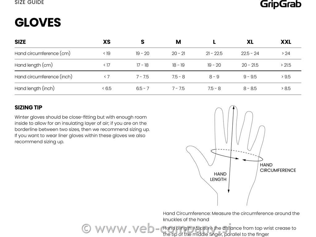 GRIPGRAB Rokavice Ride II Windproof