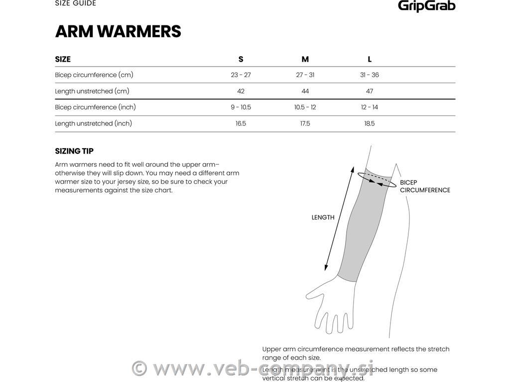 GRIPGRAB Rokavčki PACR Thermal