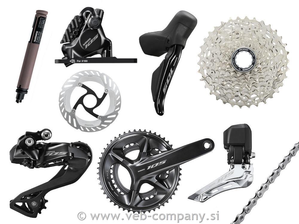 Skupina SHIMANO 105 Di2 R1750